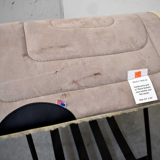 NEW Pony Light Grey Saddle Pad Sale Barn misc