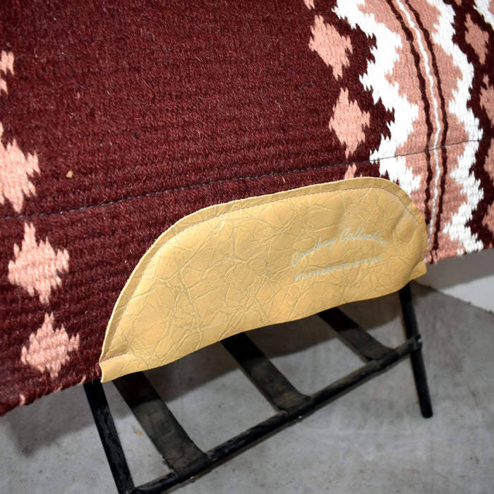 Used Maroon Aztec Saddle Pad Sale Barn Misc