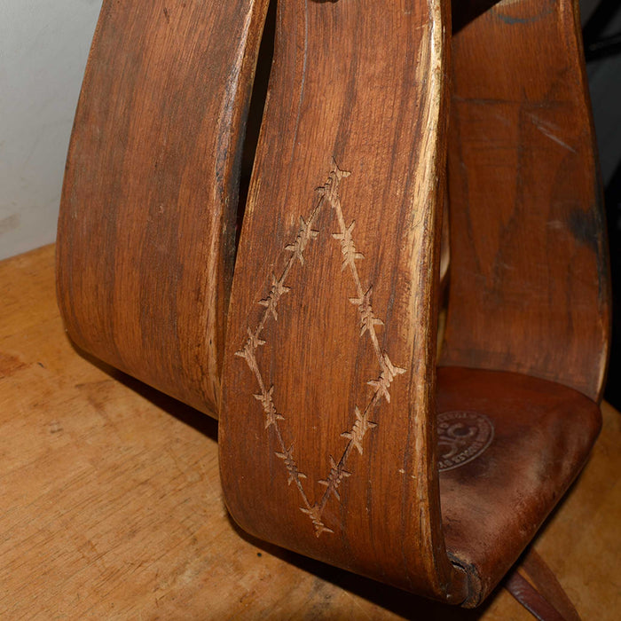 Used Nettles With Torres Leather Goods Leather Stirrups Sale Barn Nettles