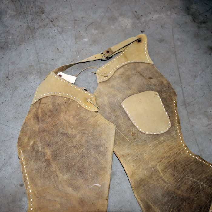 Used Light Tan Chaps Sale Barn MISC