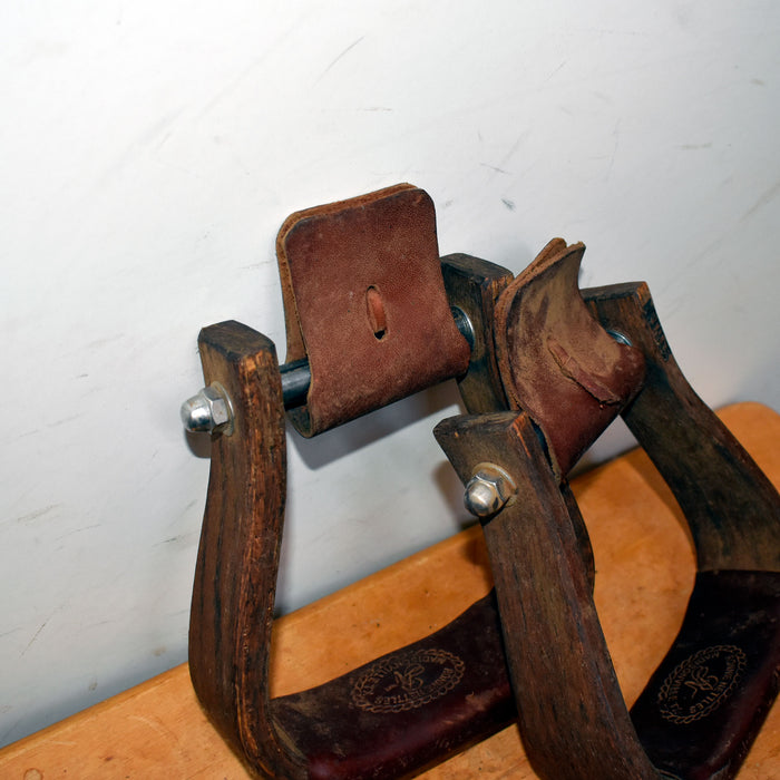 Used Nettles Wooden Stirrups Sale Barn Nettles