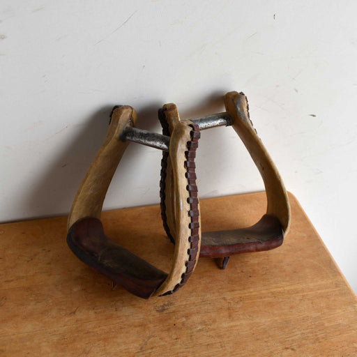 Used Crooked Rawhide Covered Stirrups Sale Barn Teskey's