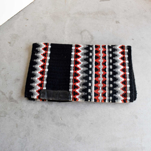 Used Geometric Saddle Pad with Wear Leathers Sale Barn Teskey's