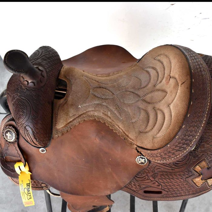 Used 11.5" Non Rider Decor Only Pony Saddle Sale Barn TESKEY'S