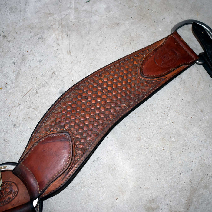 Used Billy Cook Basket Stamped Breast Collar Sale Barn Billy Cook