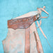 Used Peach Leather Tooled Chinks Sale Barn misc