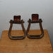 Used Nettles Wooden Stirrups With Grips Sale Barn Nettles