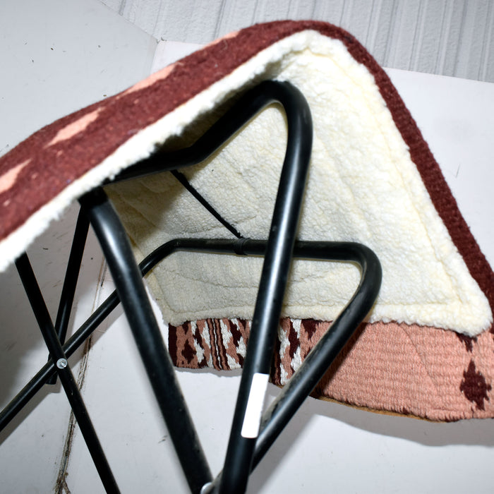 Used Maroon Aztec Saddle Pad Sale Barn Misc