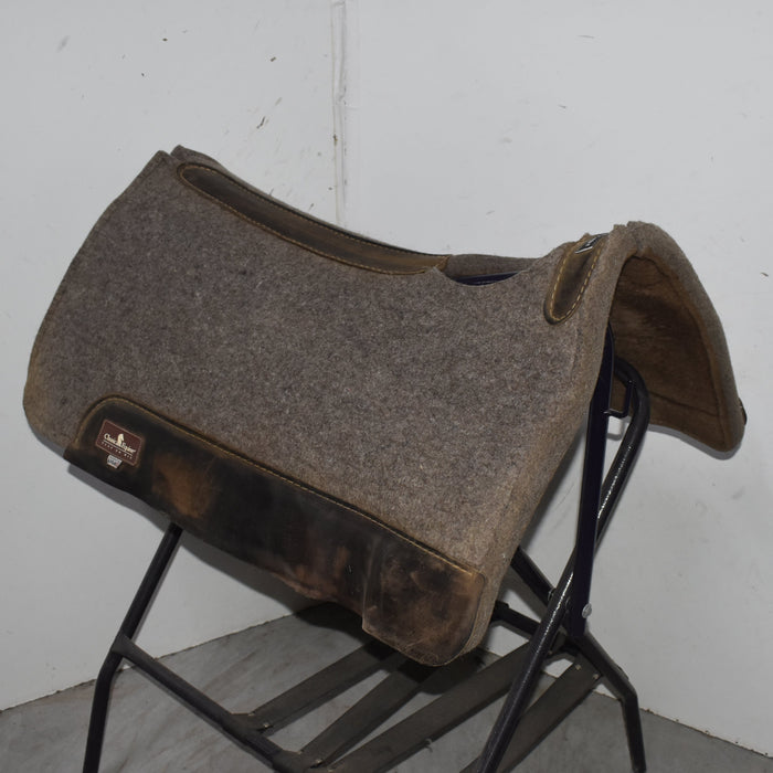 Used Classic Equine Wool Felt Saddle Pad