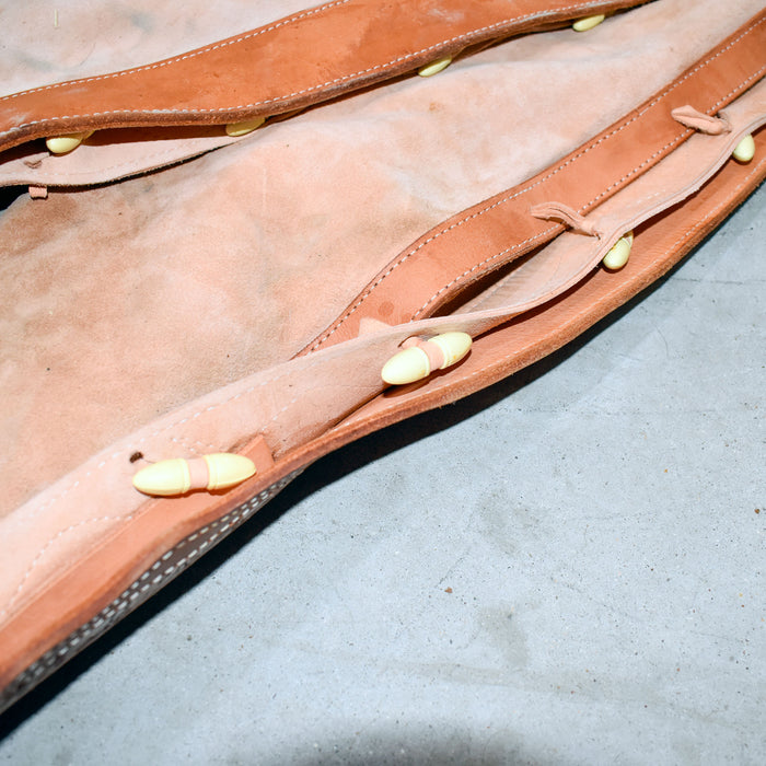 Used Peach Leather Tooled Chinks Sale Barn misc