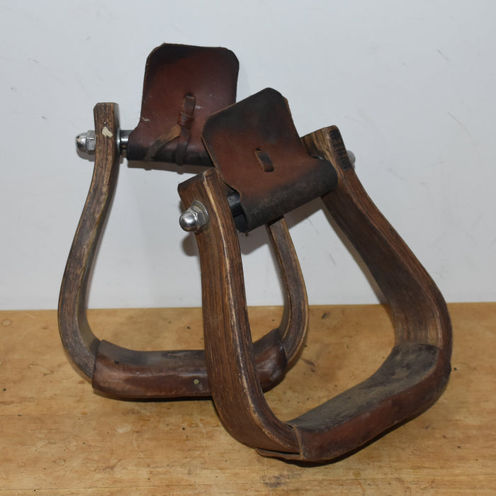 Used Nettles Wooden Stirrups Sale Barn Nettles