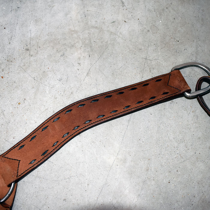 Used Cashel Black Stitched Breast Collar Sale Barn Cashel
