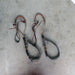 Used Assorted Leather Covered Rope Nosebands With Biothane Tiedowns Set Of 2 Sale Barn Misc
