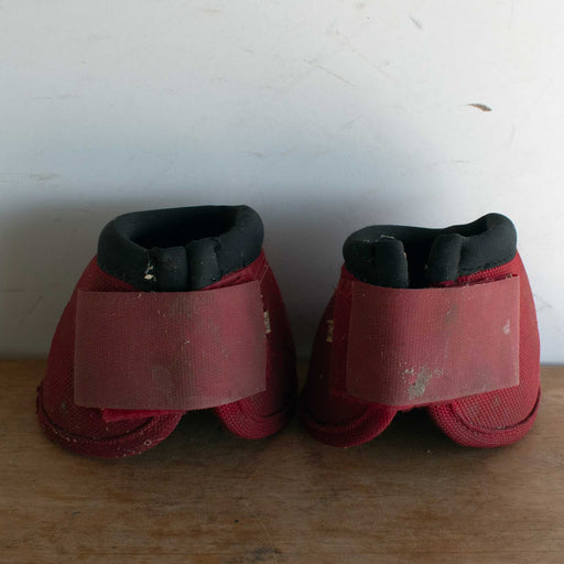 Used Classic Equine Medium Red Bell Boots Sale Barn Classic Equine