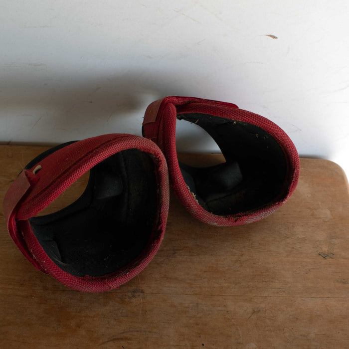 Used Classic Equine Medium Red Bell Boots Sale Barn Classic Equine