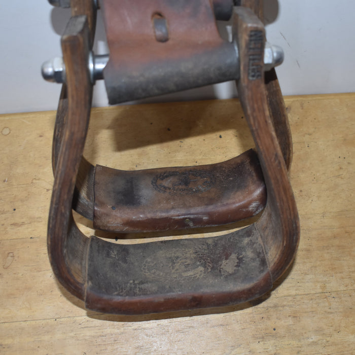 Used Nettles Wooden Stirrups Sale Barn Nettles