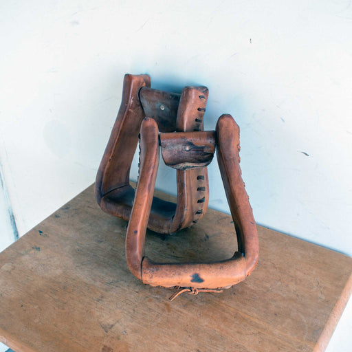 Used Leather Covered Stirrups Sale Barn Misc
