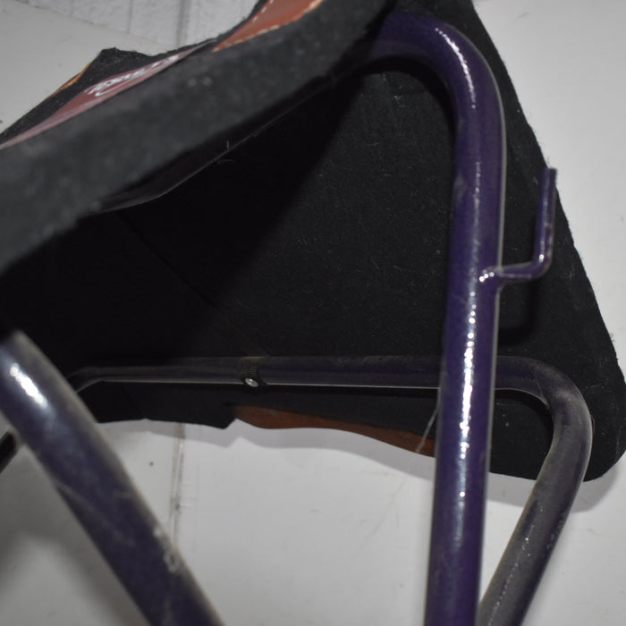 NEW Teskey's Black Wool Barrel Saddle Pad