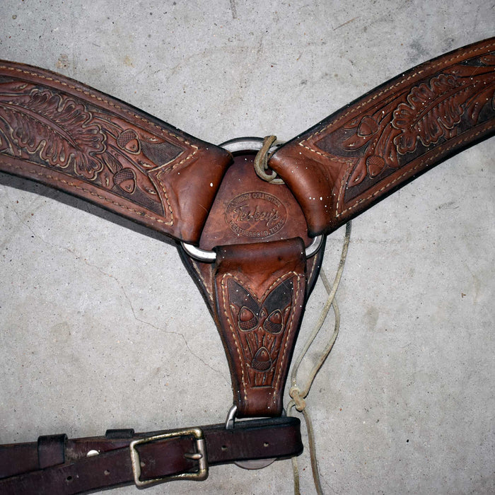 Used Teskey's Cowboy Collection Breast Collar Sale Barn Teskey's