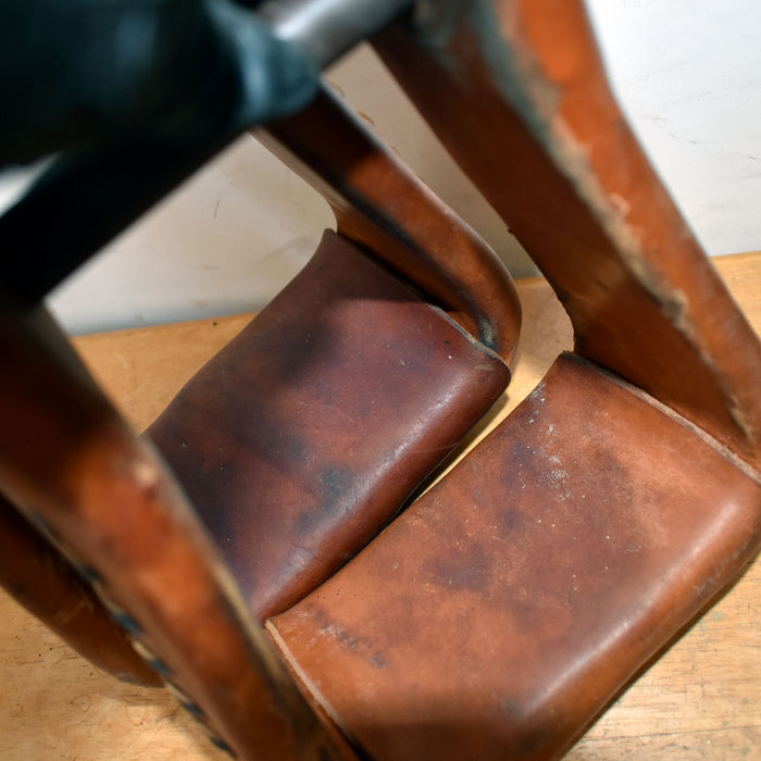 Used Leather Covered Wooden Stirrups Sale Barn misc