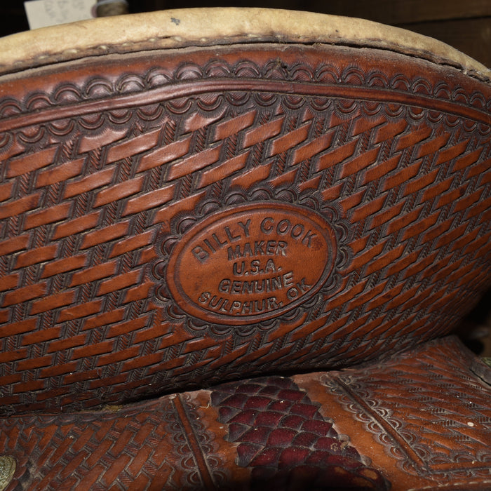 Used 13" Billy Cook Rider Saddle Sale Barn Billy Cook