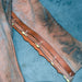 Used Peach Leather Tooled Chinks Sale Barn misc