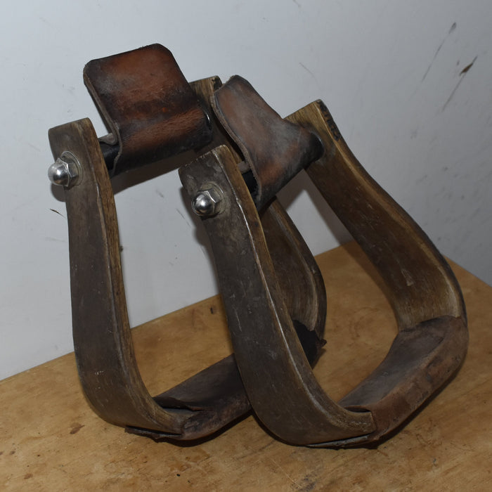 Used Nettles Wooden Stirrups Sale Barn Nettles