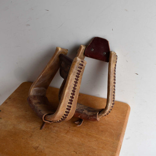Used Rawhide Roping Stirrups Sale Barn Teskey's