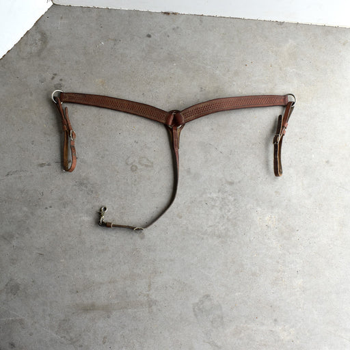 Used Teskey's Basket Weaved Breast Collar Sale Barn Teskey's