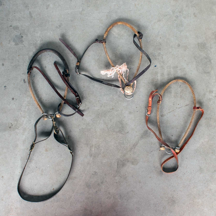 Used Assorted Rope Nosebands Set Of 3 Sale Barn Misc