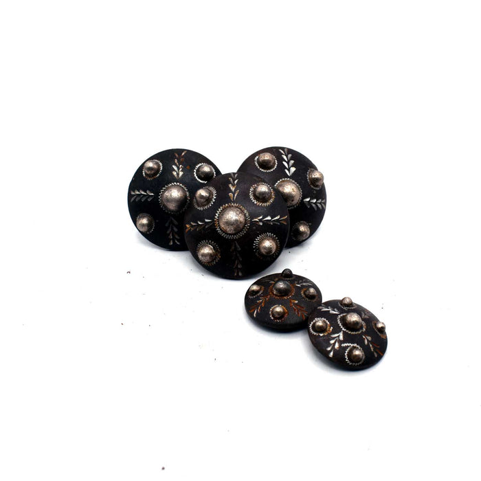 Used 1.5" And 1" Concho Set Of 5 Sale Barn Teskey's