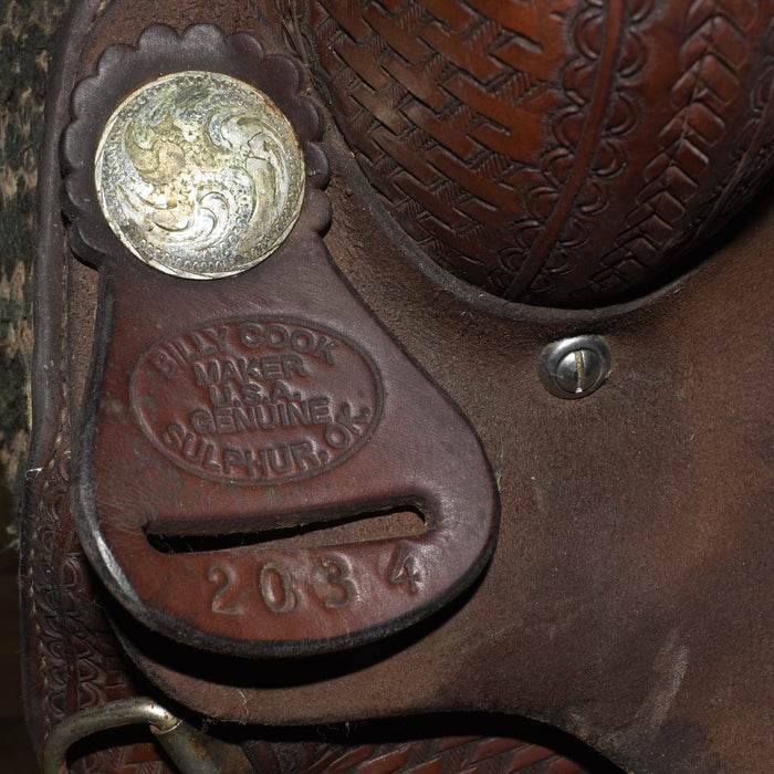 Used 13" Billy Cook Rider Saddle Sale Barn Billy Cook