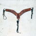 Used Jeff Smith Floral Tooled Breast Collar With White Stitching Sale Barn Jeff Smith