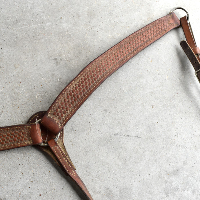 Used Teskey's Basket Weaved Breast Collar Sale Barn Teskey's