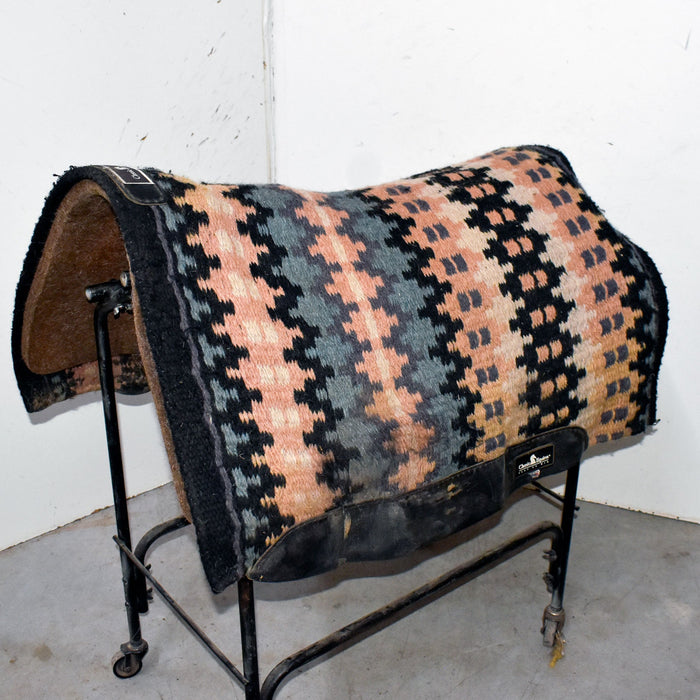 Used Classic Equine Teal With Pink Saddle Pad Sale Barn Classic Equine