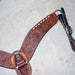 Used Jeff Smith Floral Tooled Breast Collar With White Stitching Sale Barn Jeff Smith