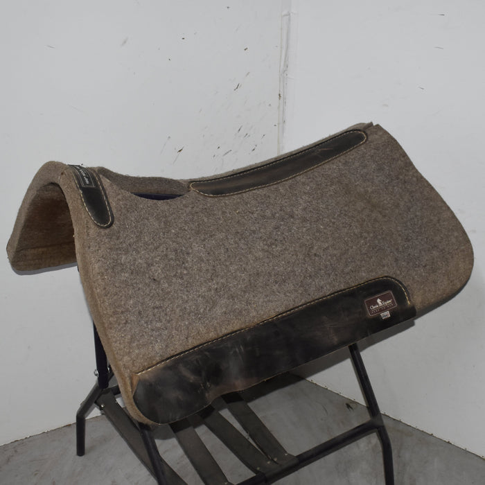 Used Classic Equine Wool Felt Saddle Pad