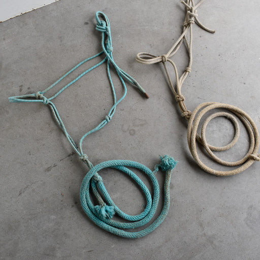 Used Assorted Rope Halter With Leads Set of 2 Sale Barn Teskey's