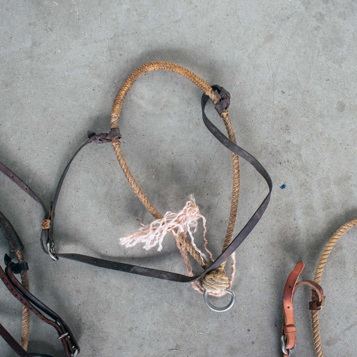 Used Assorted Rope Nosebands Set Of 3 Sale Barn Misc