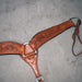 Used Floral Acorn Tooled Breast Collar Sale Barn misc
