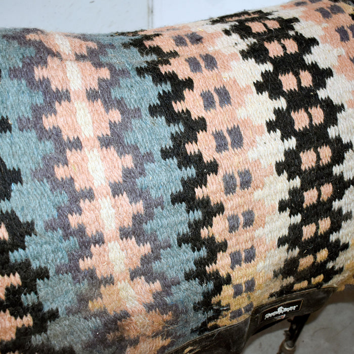 Used Classic Equine Teal With Pink Saddle Pad Sale Barn Classic Equine