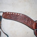 Used Jeff Smith Floral Tooled Breast Collar With White Stitching Sale Barn Jeff Smith