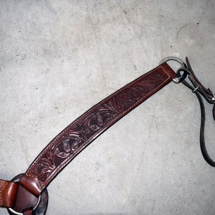 Used Floral Tooled Breast Collar Sale Barn Misc