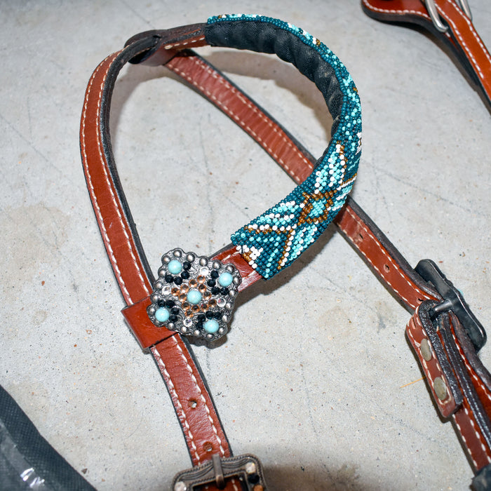 Like NEW Showman Breast Collar With One Ear Headstall Sale Barn Showman