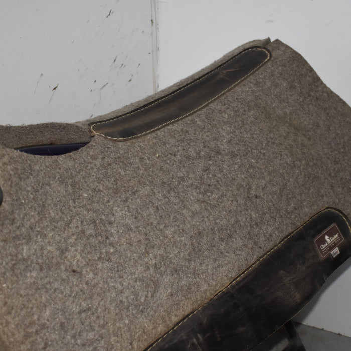 Used Classic Equine Wool Felt Saddle Pad
