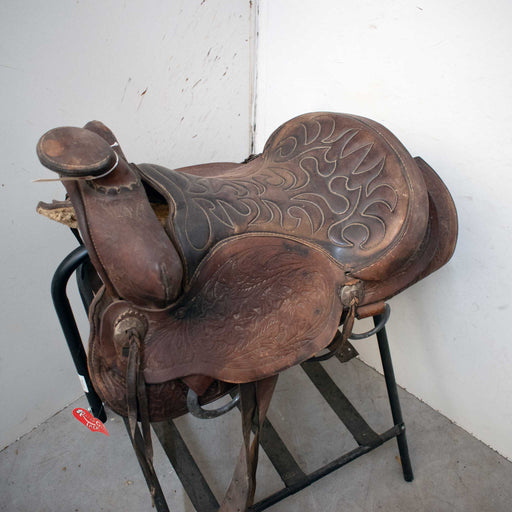 Used 15" Non-Rider Decor Only Saddle Sale Barn misc