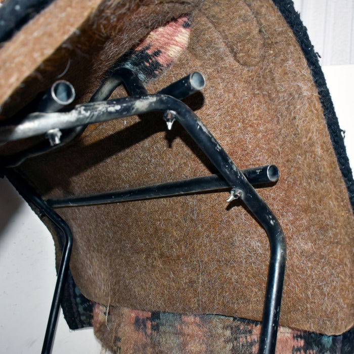 Used Classic Equine Teal With Pink Saddle Pad Sale Barn Classic Equine