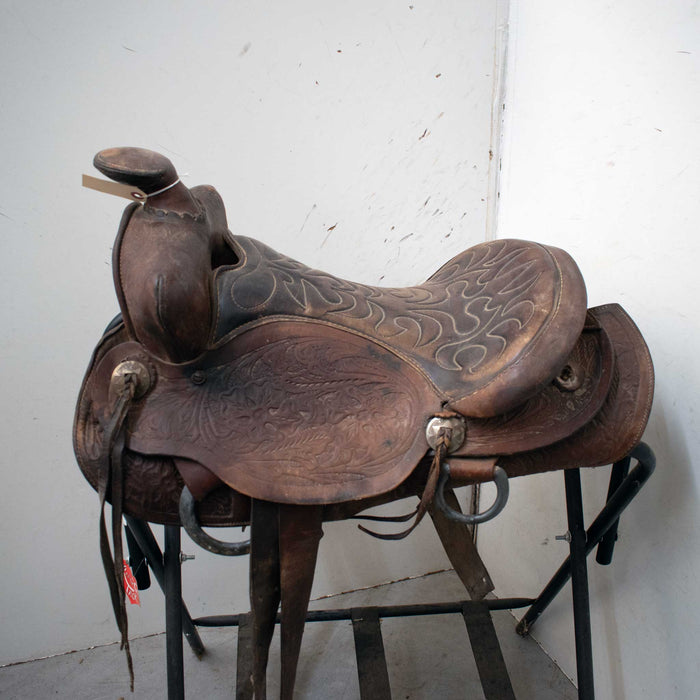 Used 15" Non-Rider Decor Only Saddle Sale Barn misc