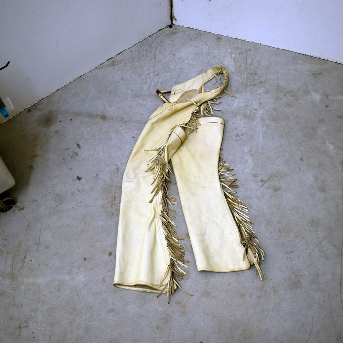 Used Cream Chaps With Fringe Sale Barn misc