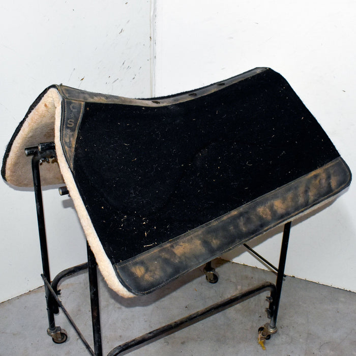 Used CSI Black Saddle Pad Sale Barn CSI